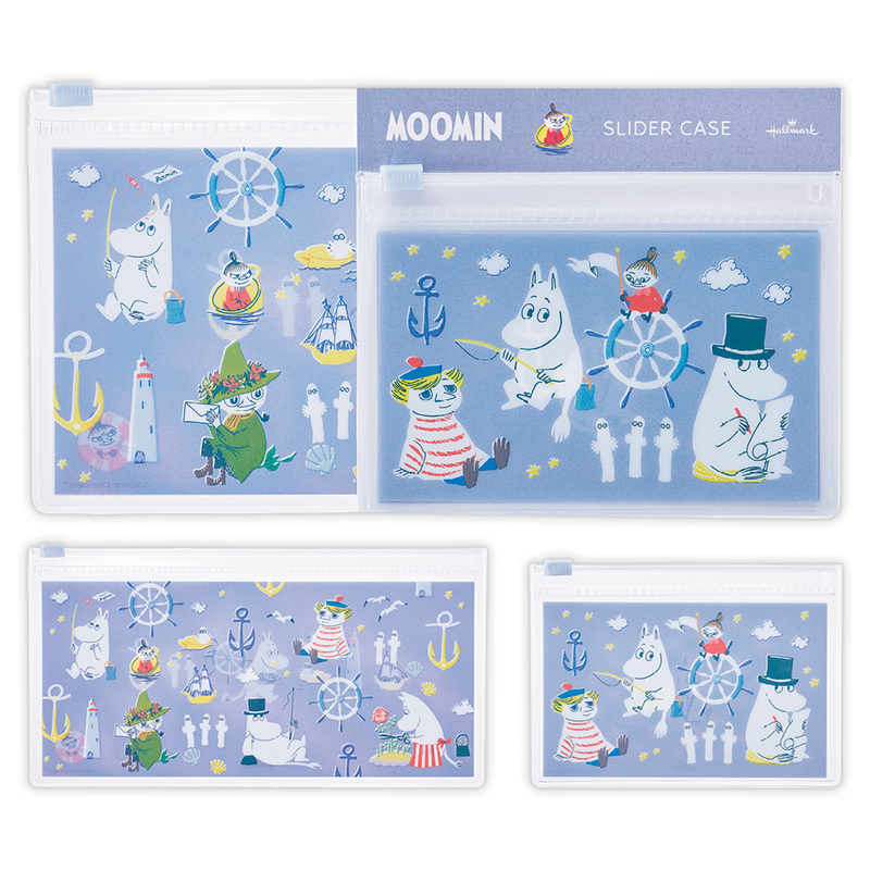 MOOMIN ムーミン スライダーケース MOセットADブルー/843-601